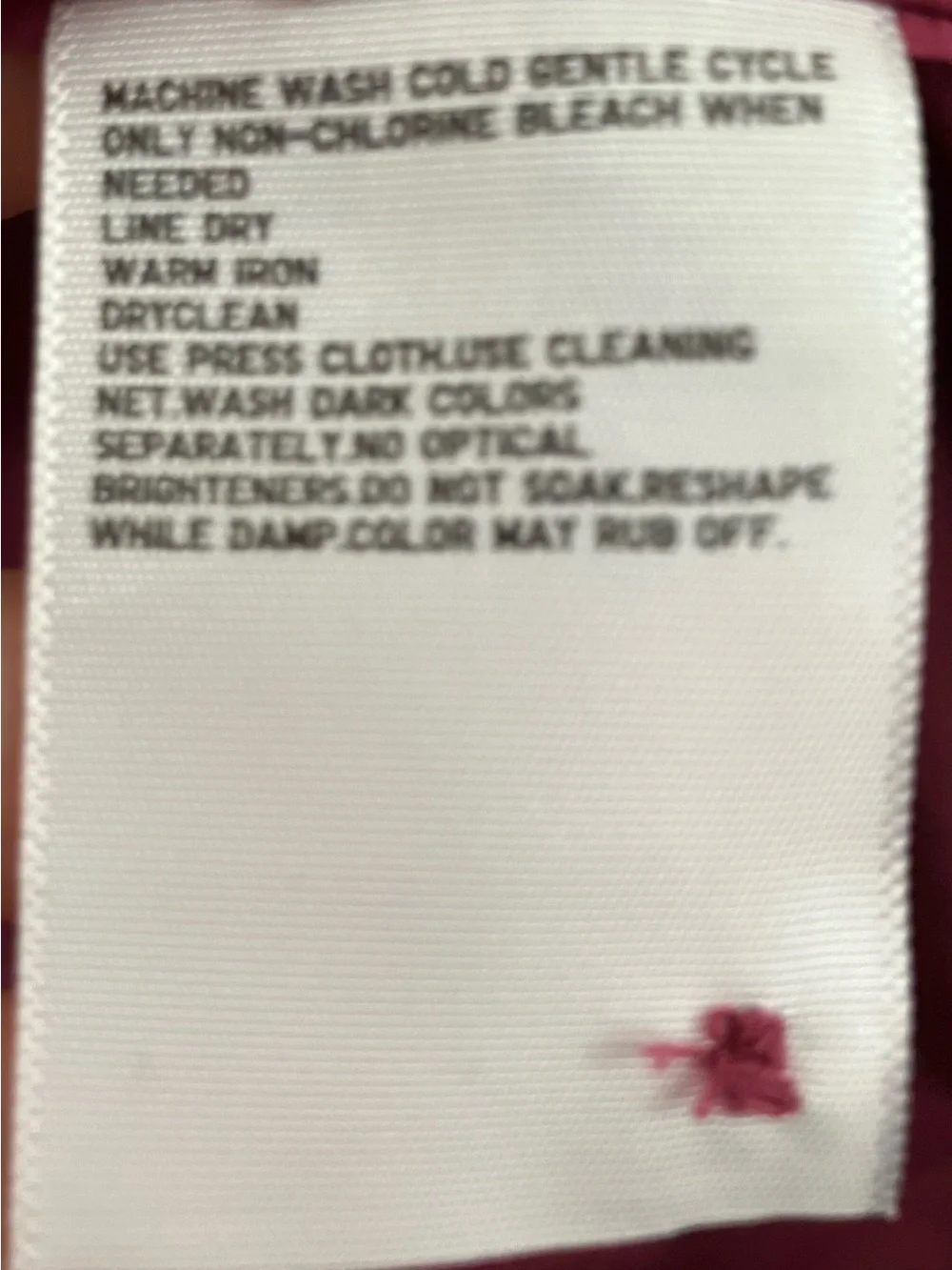Uniqlo U V-Neck Button-Front Midi Dress in Wine/Maroon
